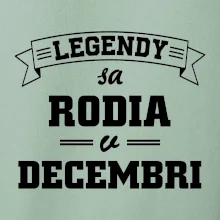 Legendy sa rodia v decembri