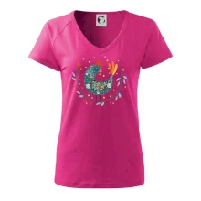 Folklór - sliepky s margarétkami Folklór - sliepky s margarétkami