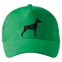 Dobermans - nápis v tele