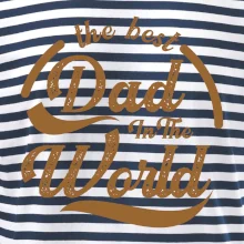 The best dad in the world - písacie
