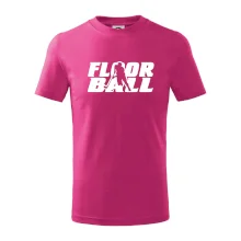Floorball nápis rovný
