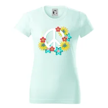 Peace symbol abstraktný