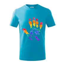 LGBT hand print