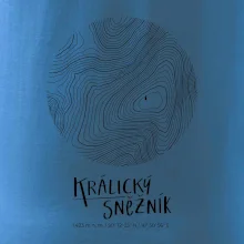 Králický Sněžník - vrstevnice v kruhu