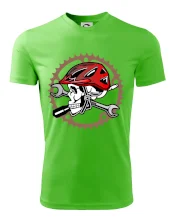 Lebka biker opravár