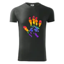 LGBT hand print