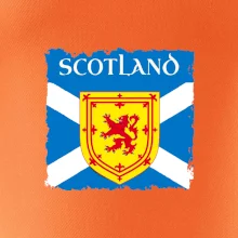 Škótska vlajka s erbom leva