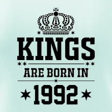 Kings are born in 1992 Kings are born in 1992