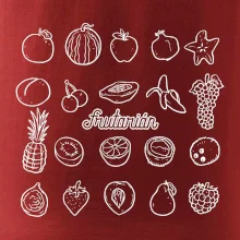 Frutarián ovocie vo štvorci