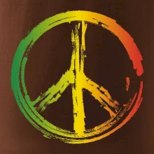 Peace symbol paint