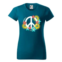 Peace symbol abstraktný