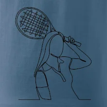 Tenistka jedným ťahom Tenistka jedným ťahom