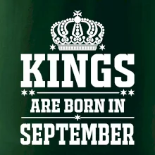 Kings are born in September