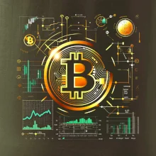 Bitcoin logo s grafmi Bitcoin logo s grafmi