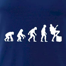 Evolúcia gitarista - noha na kombe