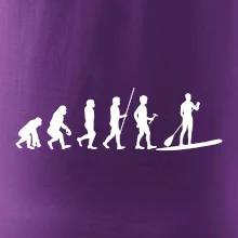 Evoluce paddleboard muž