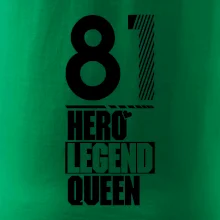 Hero, Legend, Queen 1981