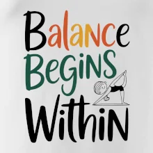 Balance begins within