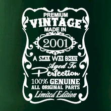 Vintage Etiketa - 2001