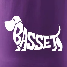 Basset nápis v tele
