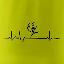 EKG moderná gymnastika stuha