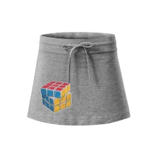 Rubikova kocka kreslená