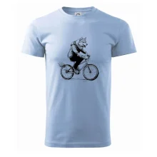 Vlk na bicykli