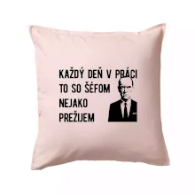 Každý deň v práci to so šéfom nejako prežijem