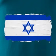 Izraelská vlajka plagát