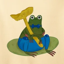 Žaba s hubou (studio-arte.cz)