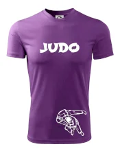 Judo nápis + postavy