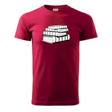 Knihy čiernobiele na sebe