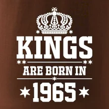 Kings are born in 1965