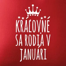 Kráľovné sa rodia v januári