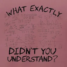 What exactly didn't you understand - physics