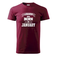Legends are born in January