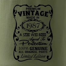 Vintage Etiketa - 1987 Vintage Etiketa - 1987