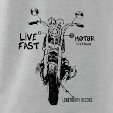 Motorka kresba live fast Motorka kresba live fast