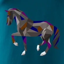 Kôň geometria farebný Kôň geometria farebný