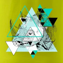 Biely nosorožec (Pecka design)