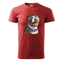 Americký stafordšírsky teriér kreslený