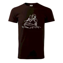 Kajak na vode jedným ťahom