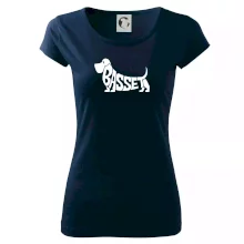 Basset nápis v tele