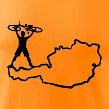 Cyklista - Mapa Rakúska