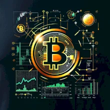 Bitcoin logo s grafmi Bitcoin logo s grafmi