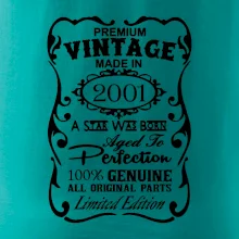 Vintage Etiketa - 2001