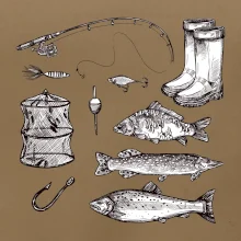 Rybársky set