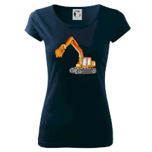 Bager bez nápisu oranžový