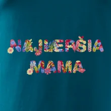 Kvetinový nápis - Najlepšia mama
