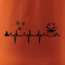 EKG Vianoce Vločky a sob EKG Vianoce Vločky a sob